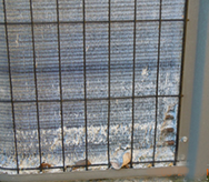 Corroded HVAC unit