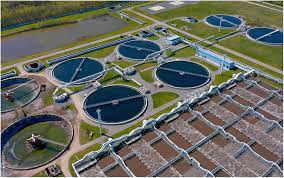 Wastewater discharge illustration